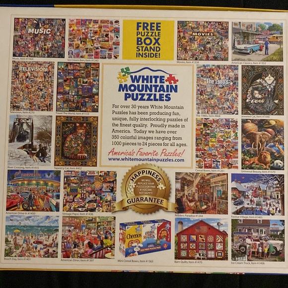 Cereal Boxes 1000 piece puzzle - Picture 2 of 3